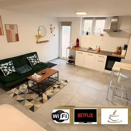 Cocon Urbain , Bel Entierement Equipe, Entree Privee, Parking * Wittenheim